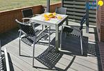 Terrasse - Ferienwohnung Fasanenblick - Top-Hundeurlaub