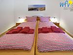 Schlafzimmer - Ferienwohnung Fasanenblick - Top-Hundeurlaub