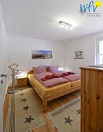 Schlafzimmer - Ferienwohnung Fasanenblick - Top-Hundeurlaub