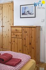 Schlafzimmer - Ferienwohnung Fasanenblick - Top-Hundeurlaub