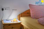 Schlafzimmer - Ferienwohnung Fasanenblick - Top-Hundeurlaub