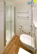 Badezimmer - Ferienwohnung Fasanenblick - Top-Hundeurlaub