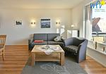 Wohnzimmer - Ferienwohnung Strandburg - Top-Hundeurlaub