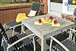Balkon - Ferienwohnung Strandburg - Top-Hundeurlaub