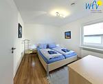 Schlafzimmer - Ferienwohnung Strandburg - Top-Hundeurlaub