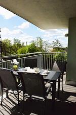 Balkon - 48.2.M Seestern - Top-Hundeurlaub