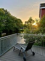 Terrasse - Haus Nr. 33,  Ferienhaus Deichgraf - Top-Hundeurlaub