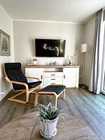 Wohnzimmer - Haus Nr. 33,  Ferienhaus Deichgraf - Top-Hundeurlaub