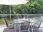 Terrasse - Haus Nr. 35, Ferienhaus Fischerhus - Top-Hundeurlaub