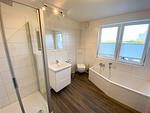 Badezimmer - Haus Nr. 12, Ferienhaus Deichgraf - Top-Hundeurlaub