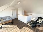 Wohnzimmer - Haus Nr. 12, Ferienhaus Deichgraf - Top-Hundeurlaub