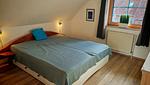 Schlafzimmer - Domicil - Abendsonne - Top-Hundeurlaub
