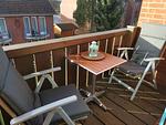 Balkon - Domicil - Abendsonne - Top-Hundeurlaub