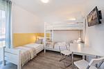 Schlafzimmer - Ferienhaus Sonnenschein EG mit Sauna, Terrasse und Garten - Top-Hundeurlaub
