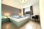 Schlafzimmer - Atriumhaus 24 d - Top-Hundeurlaub