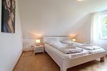 Schlafzimmer - Lütje Emma am Meer Whg. 3 - Top-Hundeurlaub