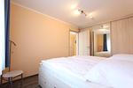 Schlafzimmer - Deichhof 1 Whg. 4 EG - Top-Hundeurlaub