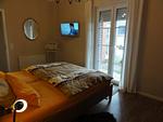 Schlafzimmer - Haus Schaper Whg. 1 EG - Top-Hundeurlaub