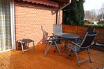 Terrasse - Haus Heckenrose Whg. 3 EG - Top-Hundeurlaub