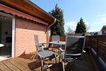 Terrasse - Haus Heckenrose Whg. 3 EG - Top-Hundeurlaub