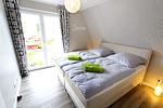 Schlafzimmer - Haus Svane Whg. OG - Top-Hundeurlaub