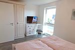 Schlafzimmer - Haus Lindenstraße Whg. 4 - Top-Hundeurlaub