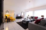 Wohnzimmer - Haus Elisabeth Whg. 2 EG - Top-Hundeurlaub