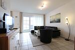 Wohnzimmer - Haus Strandblick Whg. 4 1.OG li. - Top-Hundeurlaub