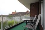 Balkon - Haus Strandblick Whg. 4 1.OG li. - Top-Hundeurlaub
