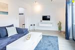 Wohnzimmer - Ferienwohnung 1 - Top-Hundeurlaub