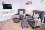 Wohnzimmer - Ferienwohnung 3 - Top-Hundeurlaub