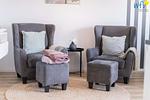 Wohnzimmer - Ferienwohnung 3 - Top-Hundeurlaub