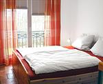 Schlafzimmer - Meeresblick - Top-Hundeurlaub