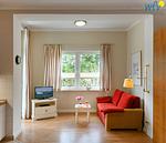 Wohnzimmer - Ferienwohnung 1 - Top-Hundeurlaub