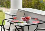Terrasse - Ferienwohnung 1 - Top-Hundeurlaub