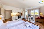 Wohnzimmer - Ferienwohnung 4 - Top-Hundeurlaub