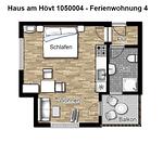 Grundriss - Ferienwohnung 4 - Top-Hundeurlaub