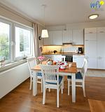 Küche / Küchenzeile - Ferienwohnung 5 - Top-Hundeurlaub