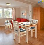 Wohnzimmer - Ferienwohnung 7 - Top-Hundeurlaub