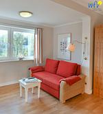 Wohnzimmer - Ferienwohnung 7 - Top-Hundeurlaub