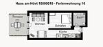 Grundriss - Ferienwohnung 10 - Top-Hundeurlaub