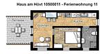 Grundriss - Ferienwohnung 11 - Top-Hundeurlaub