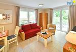 Wohnzimmer - Ferienwohnung 12 - Top-Hundeurlaub