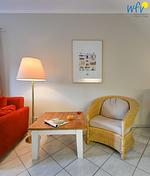 Wohnzimmer - Ferienwohnung 18 - Top-Hundeurlaub