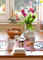 Wohnzimmer - Ferienwohnung 19 - Top-Hundeurlaub