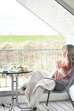 Balkon - Haus Nr. 14, Ferienhaus Fischerhus - Top-Hundeurlaub