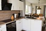 Küche / Küchenzeile - Haus Nr.: 46, Ferienhaus Deichgraf - Top-Hundeurlaub