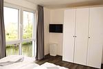 Schlafzimmer - Haus Nr.: 46, Ferienhaus Deichgraf - Top-Hundeurlaub