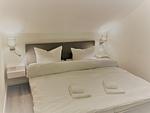 Schlafzimmer - Haus Nr.: 46, Ferienhaus Deichgraf - Top-Hundeurlaub