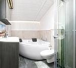 Badezimmer - Haus Strandbrise - Top-Hundeurlaub